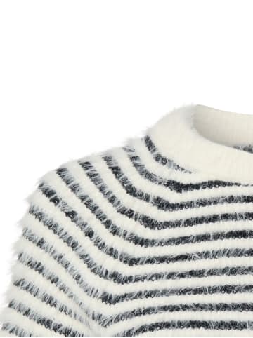 OPUS Strickpullover Pairy in ecru schwarz - 0001