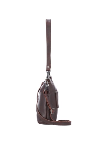 The Chesterfield Brand Wax Pull Up Schultertasche Leder 23 cm in brown