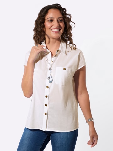 WITT WEIDEN Kurzarm-Bluse in ecru