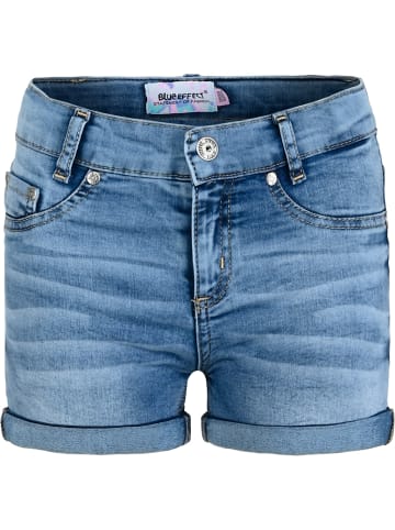 Blue Effect Jeans-Shorts in light blue