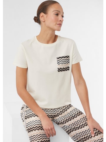 comma T-Shirt in 0505_beige