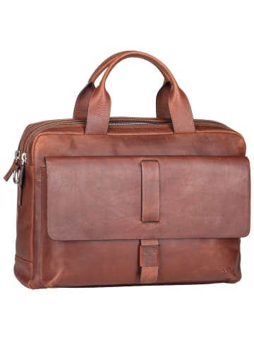 JOOP! Aktentasche Loreto Pandion BriefBag MHZ in Dark Brown