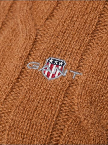Gant Strickpullover in cognac - 0007