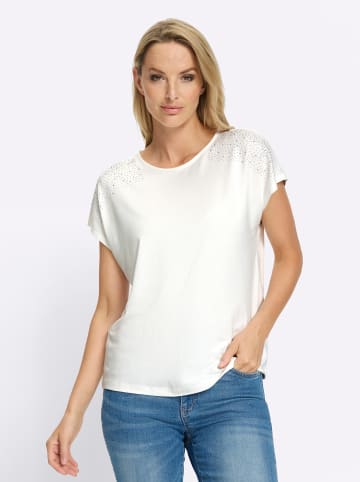 Heine Kurzarmshirt in ecru