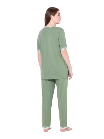 Ulla Popken Pyjama in khaki