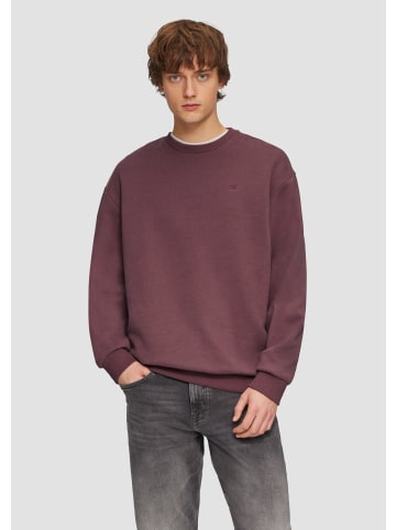 QS Sweatshirt langarm in Lila