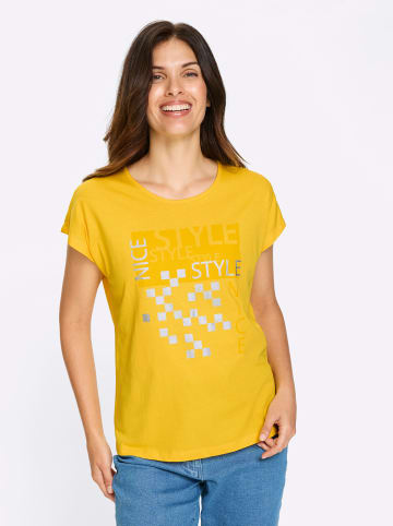 Sieh an! Kurzarmshirt in sonnengelb