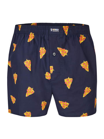 Happy Shorts Boxer Print in Pizza