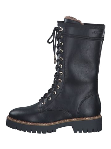 S.OLIVER RED LABEL Stiefel in Black