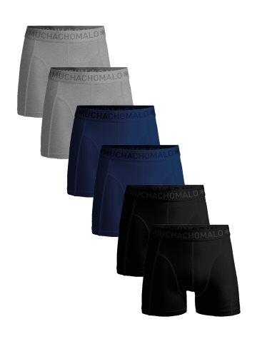 Muchachomalo 6er-Set: Boxershort in Mehrfarbig - für Herren