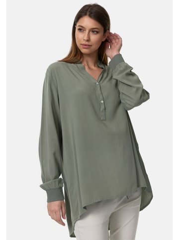PM SELECTED Oversized Hemdbluse in Grün