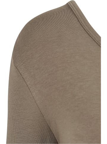 Urban Classics Urban Classics Damen Ladies Asymmetric Longsleeve in olive