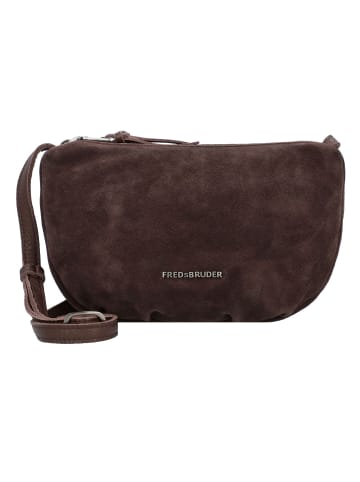 FREDs BRUDER Jo Umhängetasche Leder 26 cm in dark-chocolate