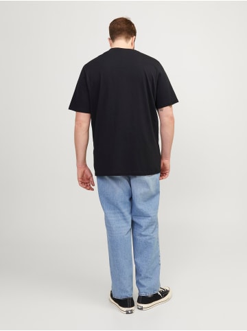 JACK & JONES PLUS T-shirt in Black