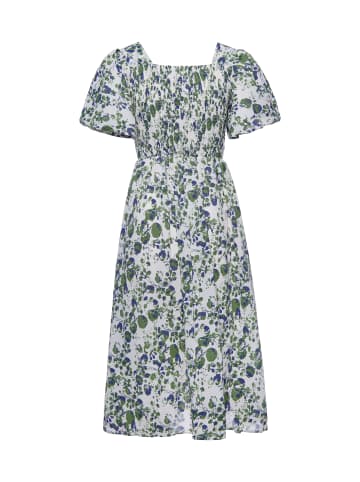 VINAJA Women Dress in Green Multicolor