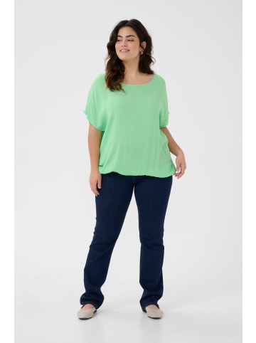 KAFFE curve Kurzarm-Bluse KCami Loose fit in Spring Bouquet