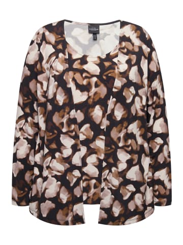 Ulla Popken Longshirt in schwarz