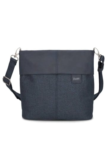 Zwei Olli OT8 - Schultertasche 25 cm (salbei) in navy