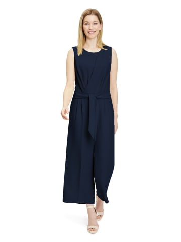 BETTY & CO Jumpsuit ohne Arm in Navy Blue