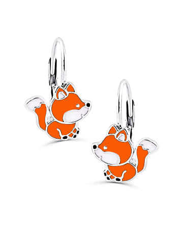 schmuck23 Silber Ohrringe 925 Fuchs 0,7 cm x 0,8 cm