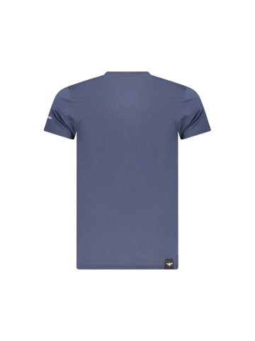 ACCADEMIA MILITARE Blau Herren T-Shirt aus Baumwolle