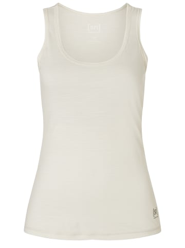 super.natural Merino Tanktop in weiß