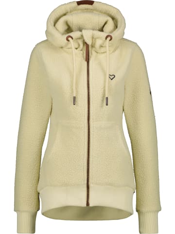 alife and kickin Kapuzensweatjacke, Sweatjacke YasminAK G in creme