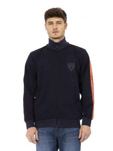 AUTOMOBILI LAMBORGHINI Blau Polyester Herren Sweatshirt