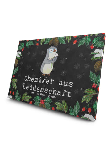 Mr. & Mrs. Panda Tee Adventskalender Chemiker Leidenschaft mit S... in Kreidetafel