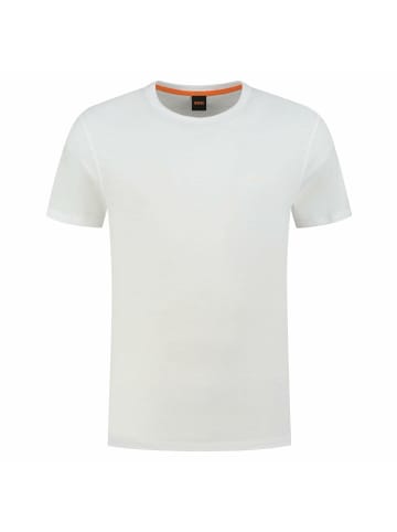 Hugo Boss Rundhals T-Shirt für Herren in Weiß