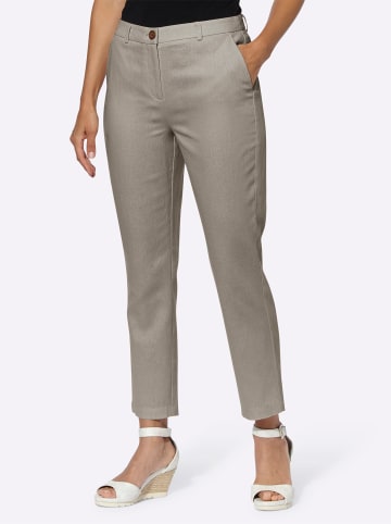 WITT WEIDEN Leinenhose in schlamm