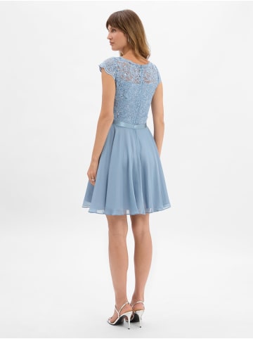 SWING Abendkleid in indigo - 0005