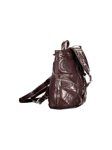 Desigual Braun Damen Rucksack aus Polyurethan