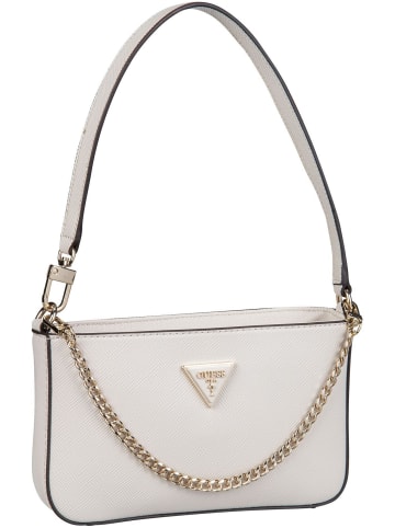Guess Handtasche Noelle II Mini Top Zip SHB in Bone