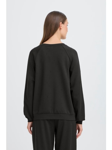 ICHI Sweatshirt IHAMIAS Loose fit in Black