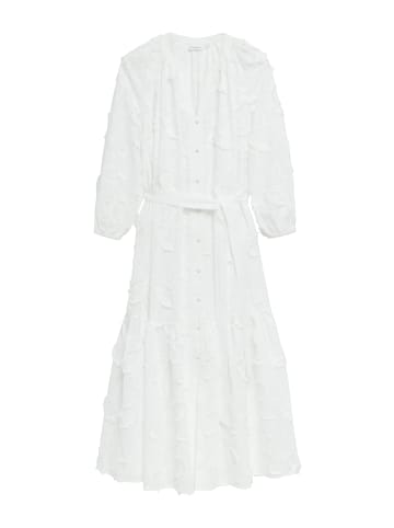 comma Kleid in weiß - 0001