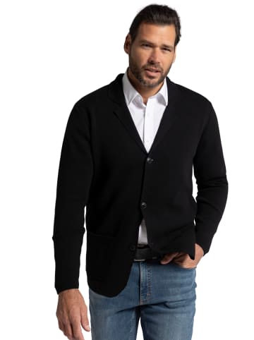 JP1880 Strickjacke in schwarz
