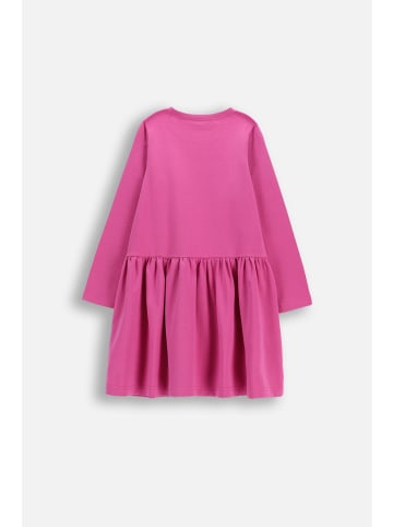 Coccodrillo Kleid mit langen Ärmeln in rosa