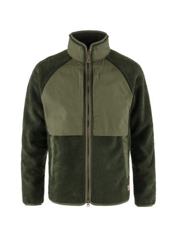 FJÄLLRÄVEN Fleecejacke Vardag Pile in Moos