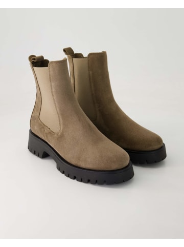 Zahira Chelsea Boots in Beige