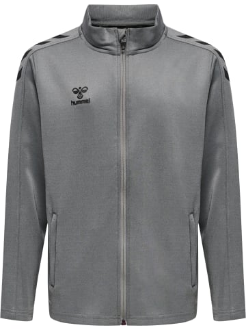 Hummel Hummel Zip Jacke Hmlcore Multisport Kinder Atmungsaktiv Schnelltrocknend in GREY MELANGE