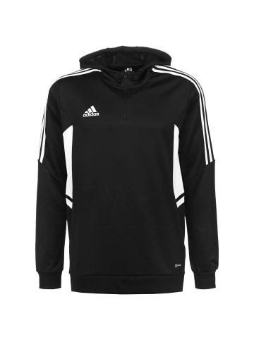 adidas Performance Trainingskapuzenpullover Condivo 22 in schwarz / weiß