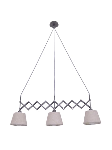näve Pendelleuchte "ADRIENNE" in natur - (L)100 cm x (B)35 cm x (H)130 cm