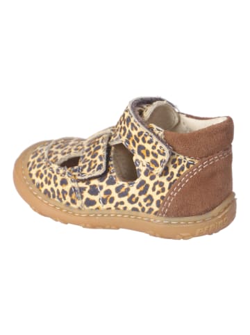 PEPINO Lauflern Spangen Halbschuh/Sneaker in hellbraun