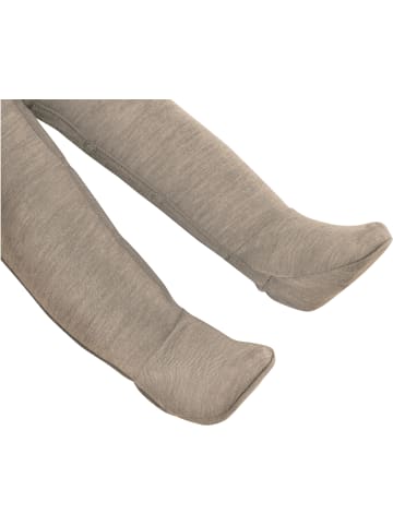 Normani Outdoor Sports Baby Merino Strampler Levin in Beige