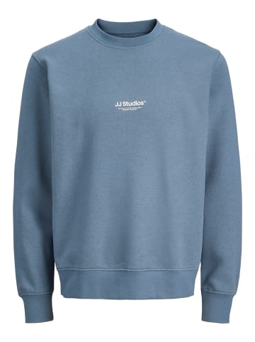 JACK & JONES PLUS Sweatshirt in Blue Mirage
