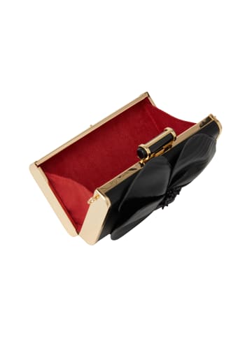 faina Women Clutch in Black