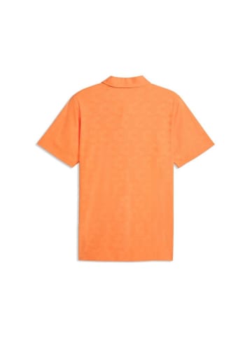 Puma Polo "Mattr Deco Jacquard Polo - LC" in Orange