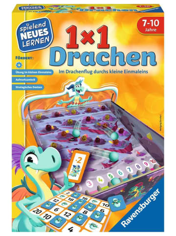 Ravensburger Lernspiel 1x1 Drachen - Lernspiel ab 7 Jahre 7-10 Jahre in bunt