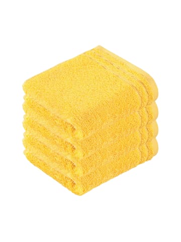 Vossen 4er Pack Gästetuch in sunflower